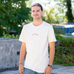 Tee-shirt Homme Écru Under The Sun