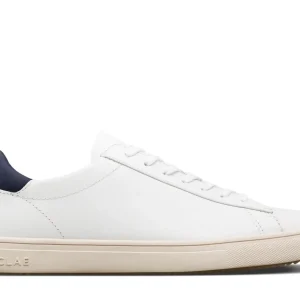 Sneakers CLAE - Bradley White Leather Navy