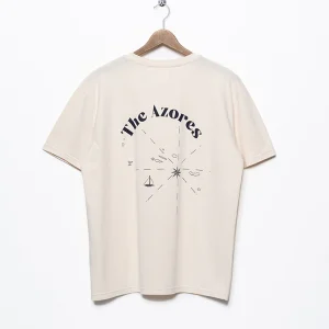 Tee-shirt La Paz - The Azores écru