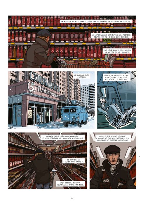 BD Dans les forêts de Sibérie, Virgile Dureuil - Casterman – Image 2