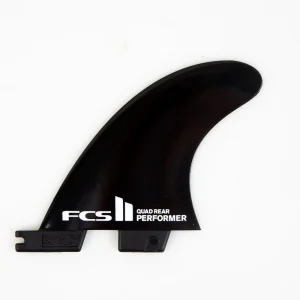 FCS II Performer Black Medium Quad Rear Quad Rear Medium