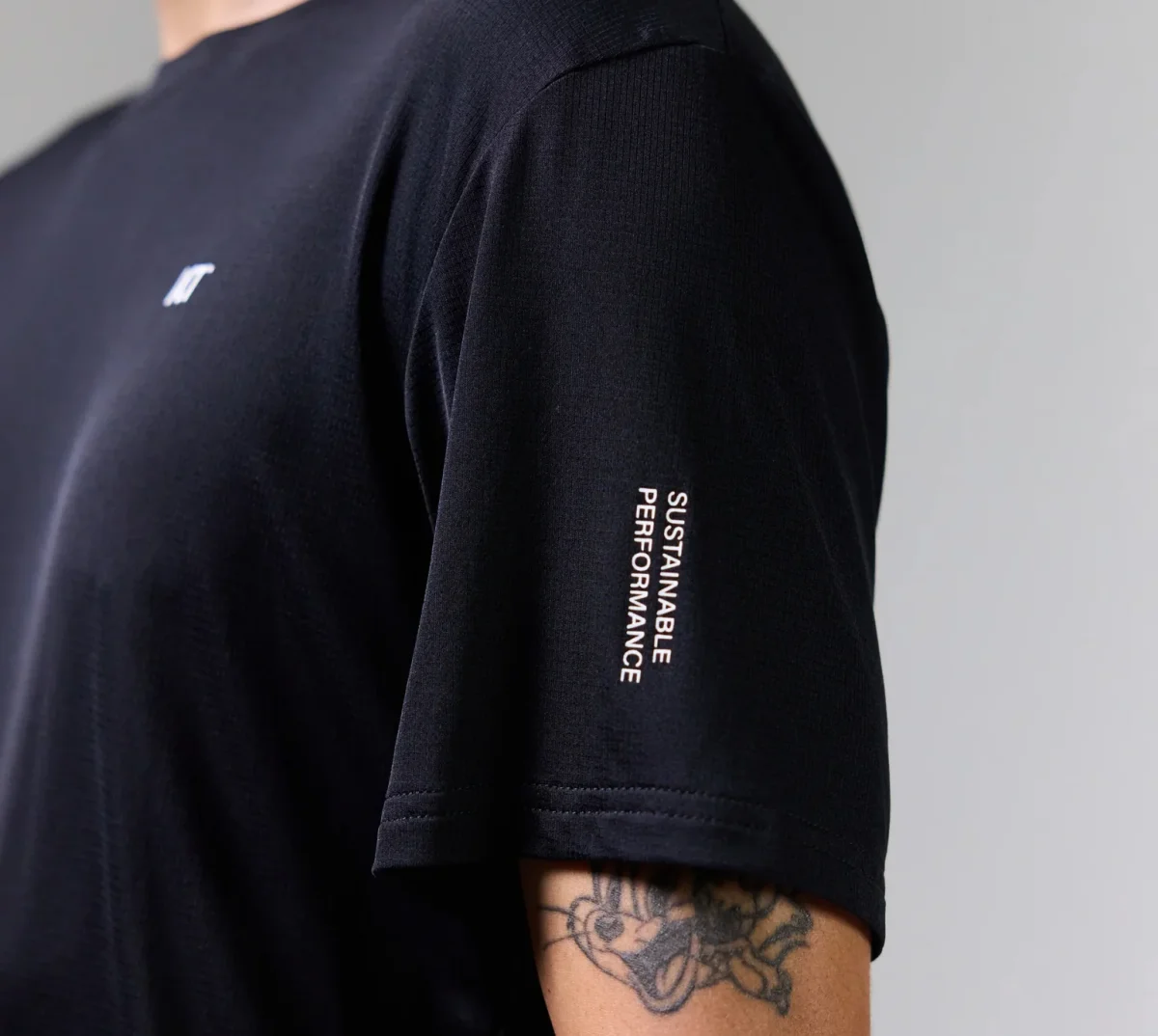 Act Running - BioPerf Tee - noir - teeshirt running hommes – Image 4