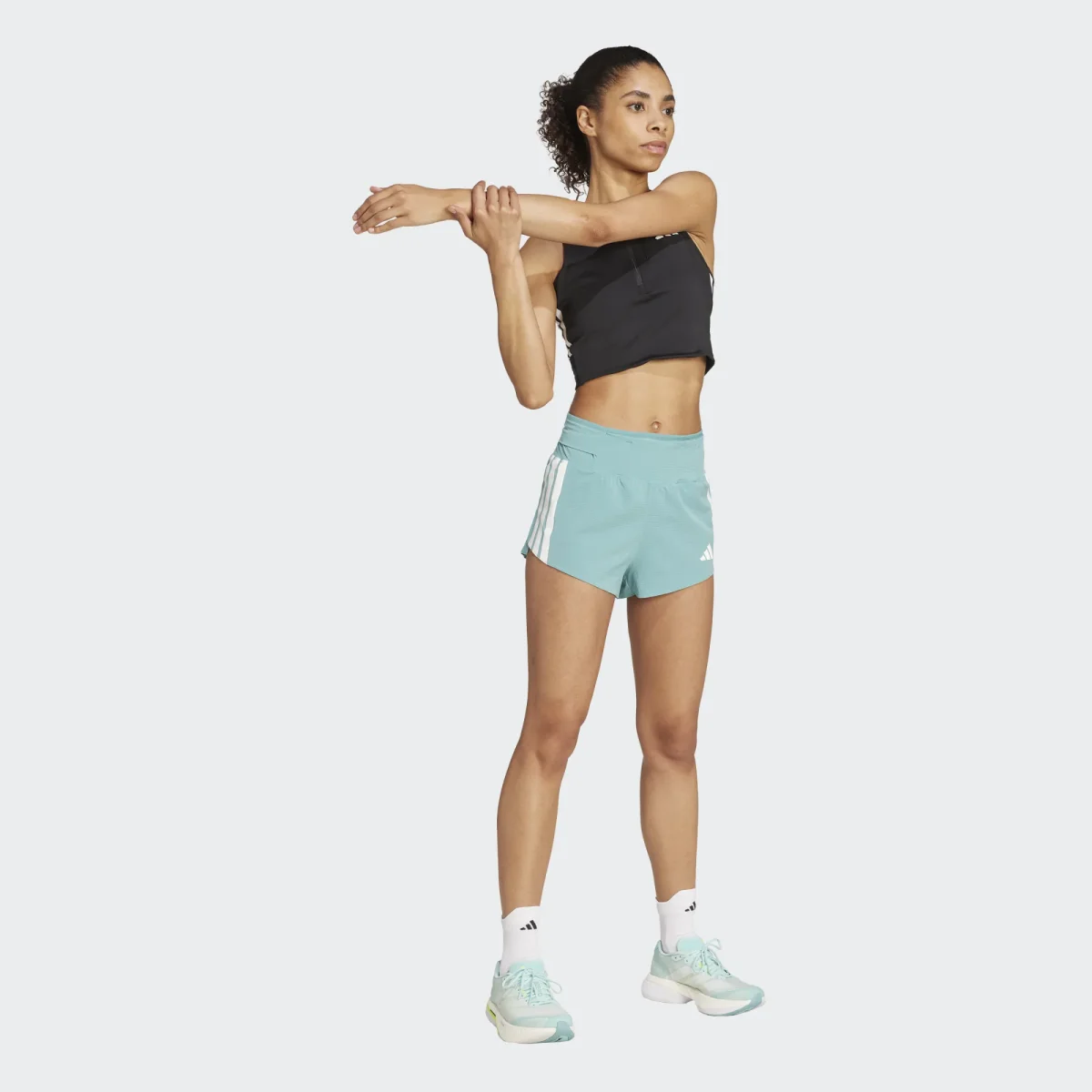 Adidas - Adizero Gel Short W - powder teal - Short running femmes – Image 6