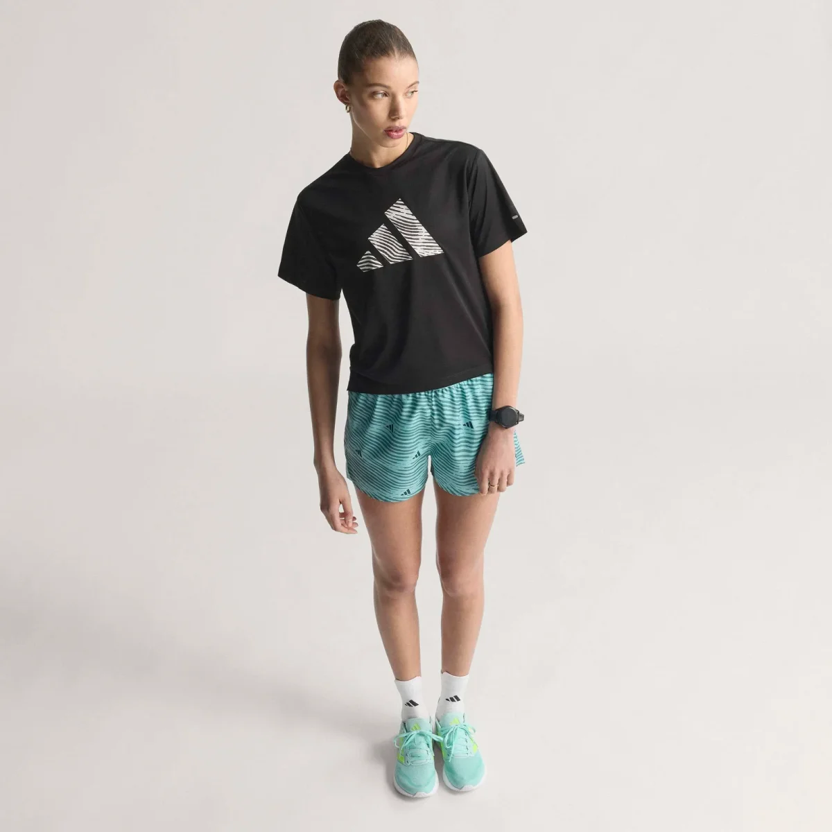 Adidas - ADI365 E Tee - black - teeshirt running femmes – Image 3