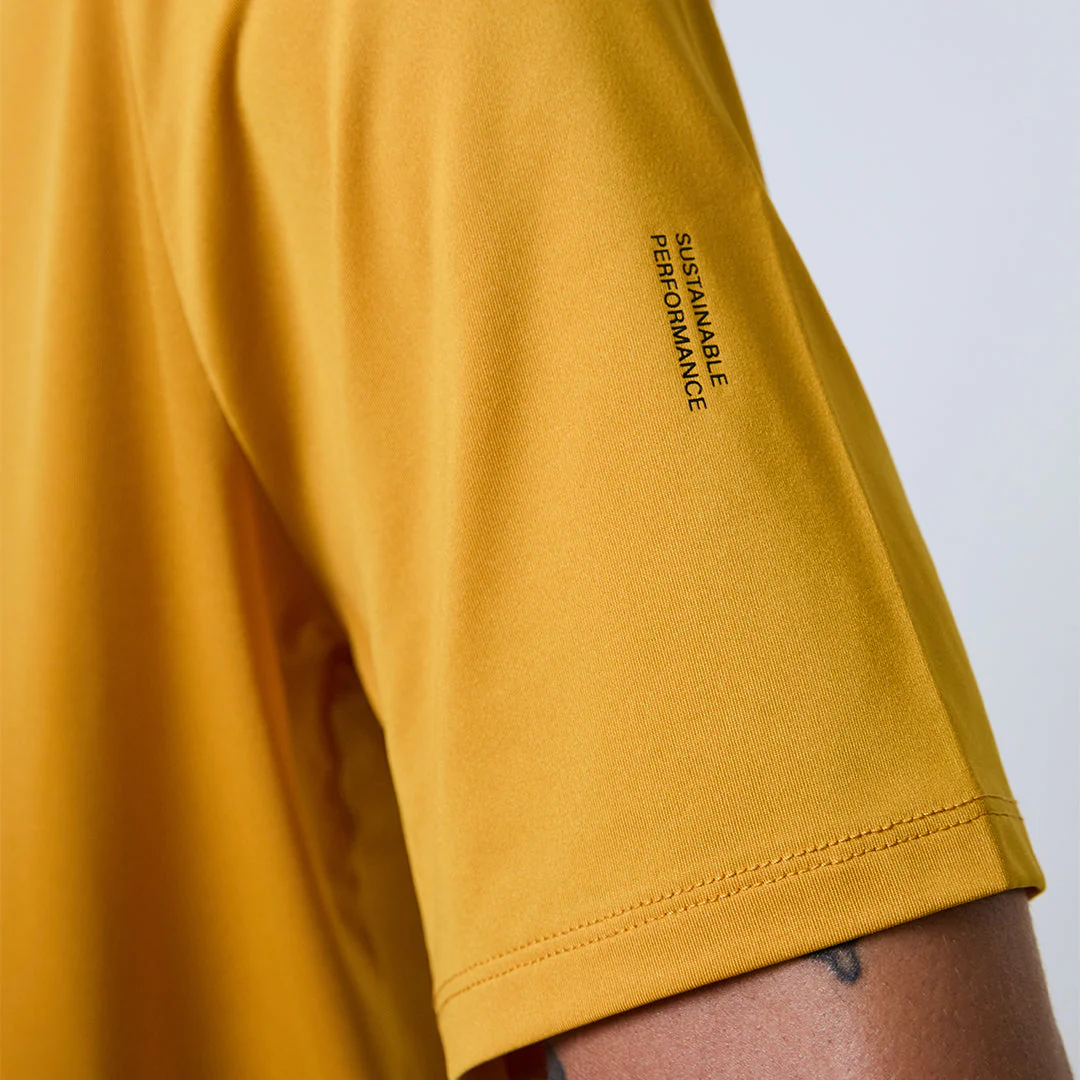 Act Running - ShellLight™️ Running T-Shirt - moutarde - teeshirt running hommes – Image 4