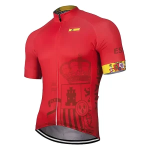 Maillot-Cycliste-Espagne-Rouge_cccab11a-573d-40e1-bd03-6aa0106b1bd7.jpgv1724690647 Maillot Cycliste Equipe ESPAGNE