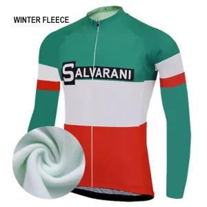 Maillot Hiver Vintage SALVARANI Champion d'ITALIE