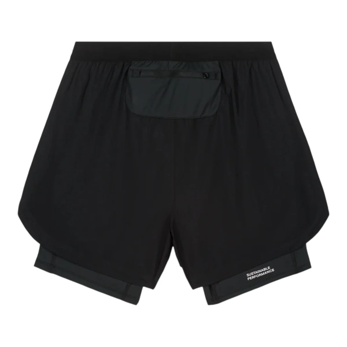 Act Running - BioRip Short 2 en 1 - noir - Short running hommes – Image 2