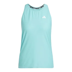Adidas - On The Run B Tank - mint ton - débardeur running femmes