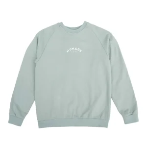 Sweat col rond enfant Vert de Gris