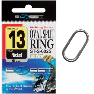 AGRAFE OVALE ST-S-6025 10mm*6/ 13mm*6/ 15mm*6